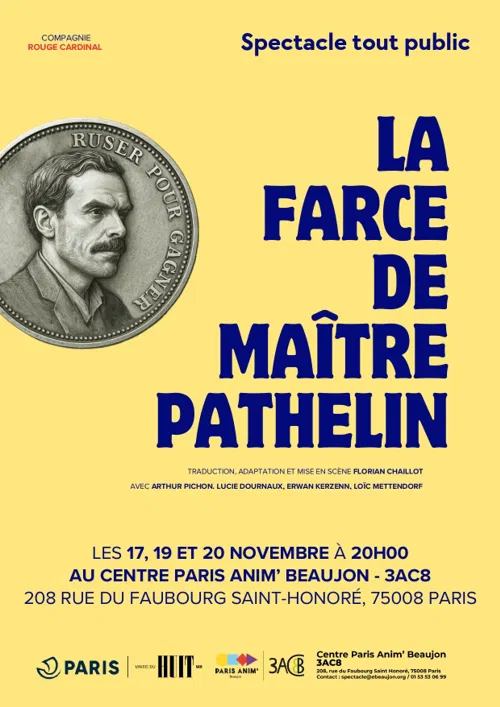 Affiche de La Farce de Maître Pathelin