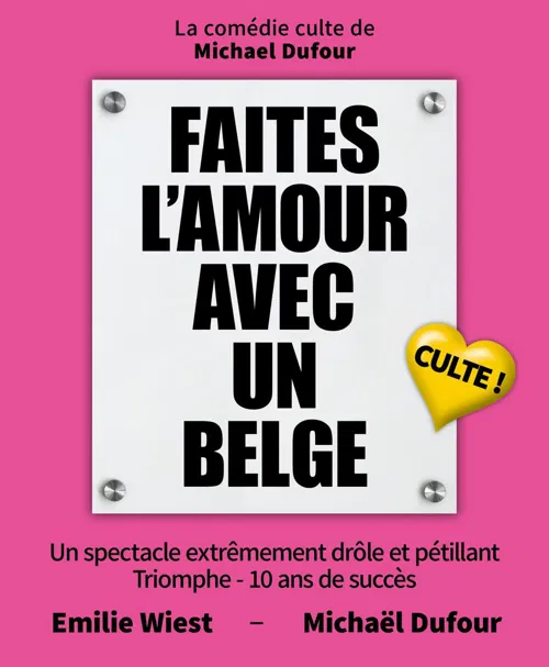 Affiche de Faites l'amour avec un belge !