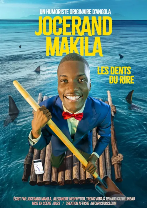 Affiche de Jocerand Makila dans Un Humoriste Originaire d'Angola