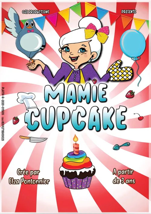 Affiche de Mamie Cupcake