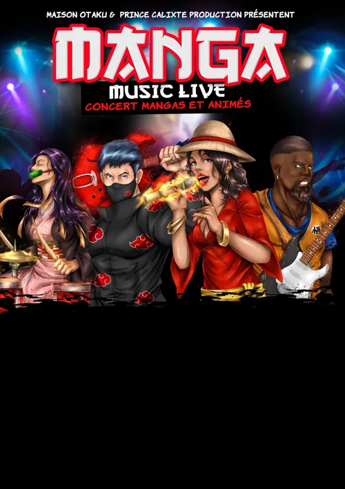 Affiche de Manga Music Live