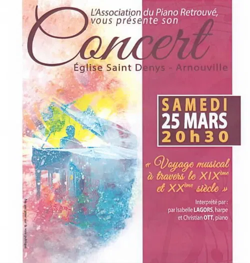 Affiche de Voyage Musical à travers le XIXe et le XXe siècle