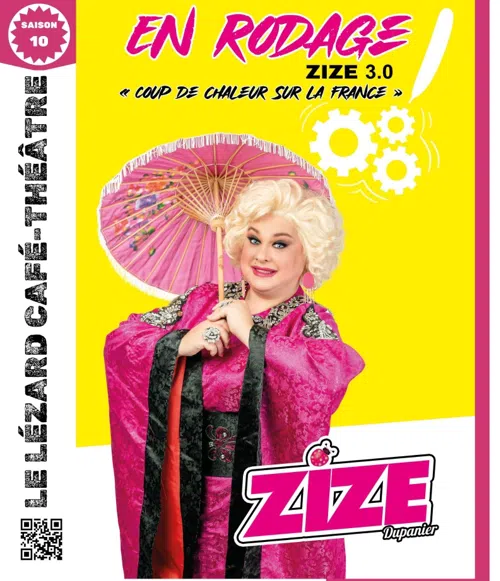 Affiche de Zize dans Coup de chaleur sur la France | Rodage