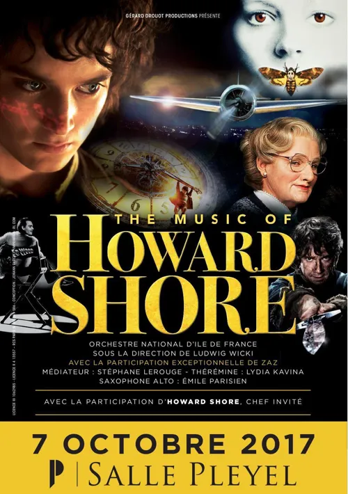 Affiche de The Music of Howard Shore