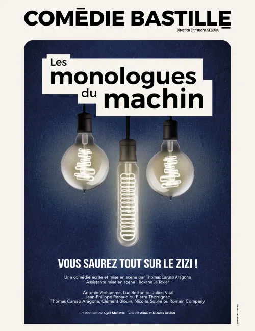 Affiche de Les monologues du machin