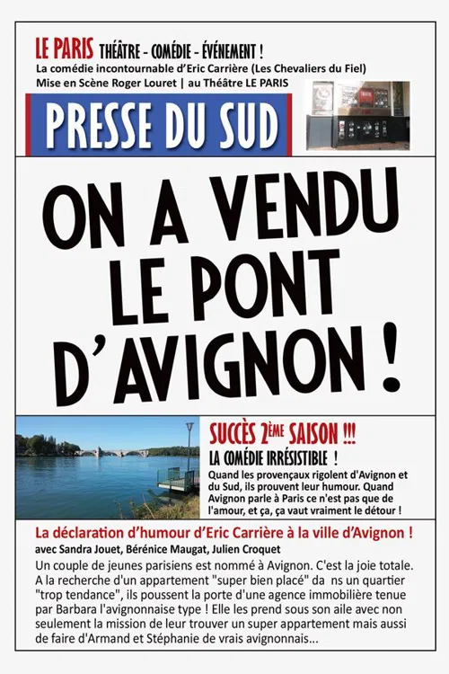 Affiche de On a vendu le Pont d'Avignon !