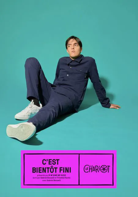 Affiche de Gabriel Donzelli dans C'est bientôt fini