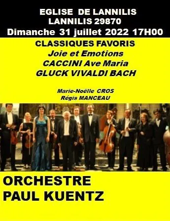 Affiche de Paul Kuentz : Classiques favoris | Lannilis