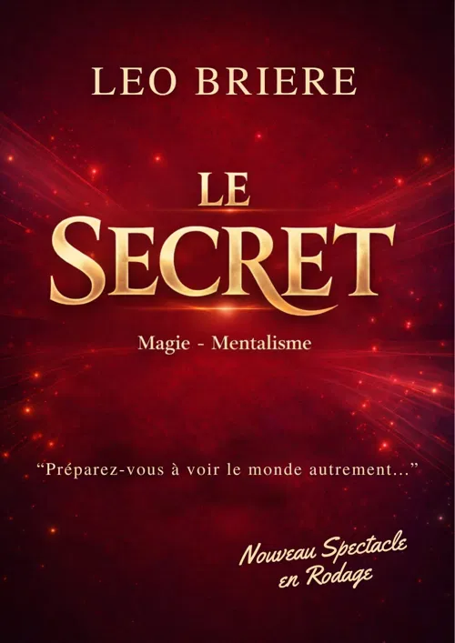 Affiche de Léo Brière dans Le secret