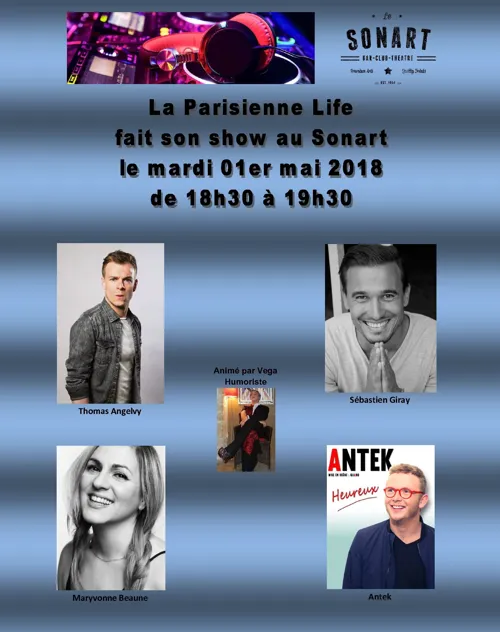 Affiche de La Parisienne Life Fait Son Show au Sonar't