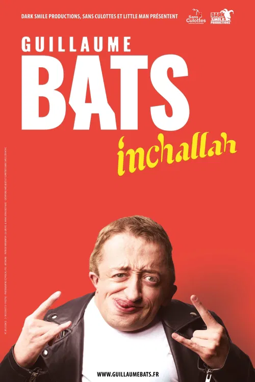 Affiche de Guillaume Bats | Nouveau spectacle