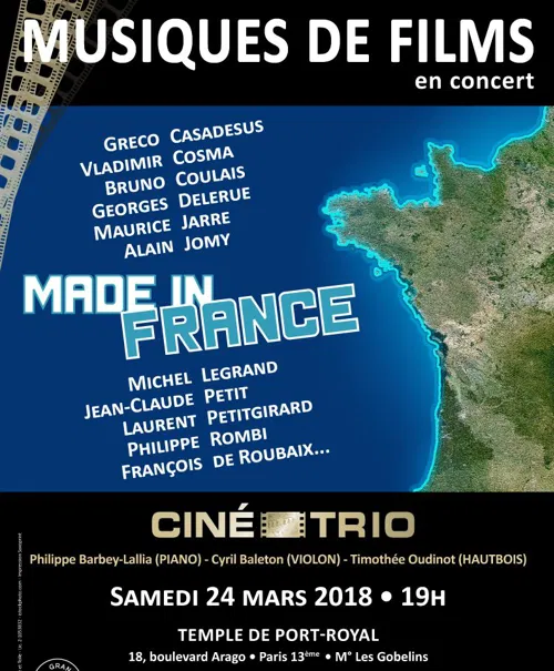 Affiche de Ciné-Trio | Concert #35