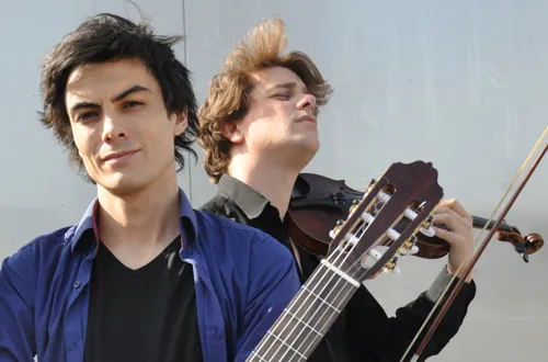 Lucas Rocher et Axel Dachet