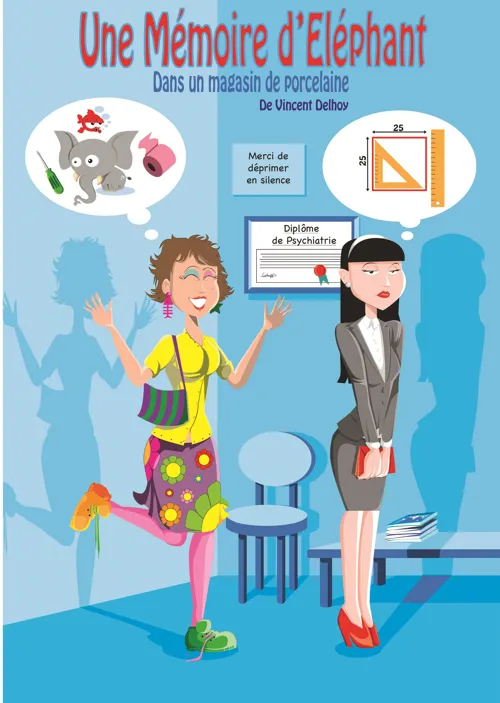 Affiche de Une mémoire d'éléphant dans un magasin de porcelaine