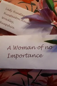 A woman of no importance - 