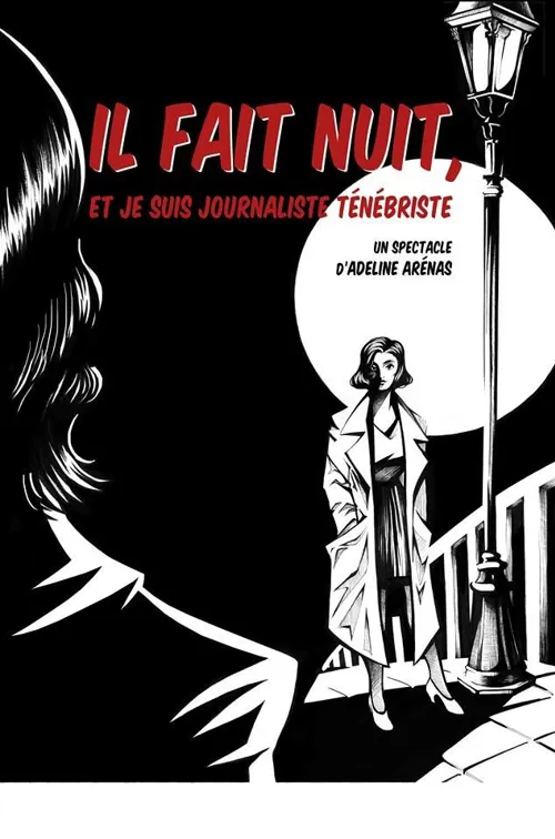 Affiche de Il fait nuit, et je suis journaliste ténébriste