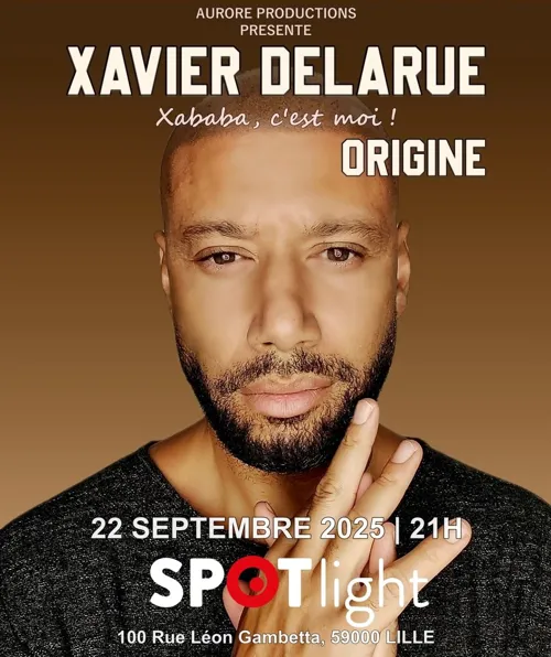 Affiche de Xavier Delarue dans Origine