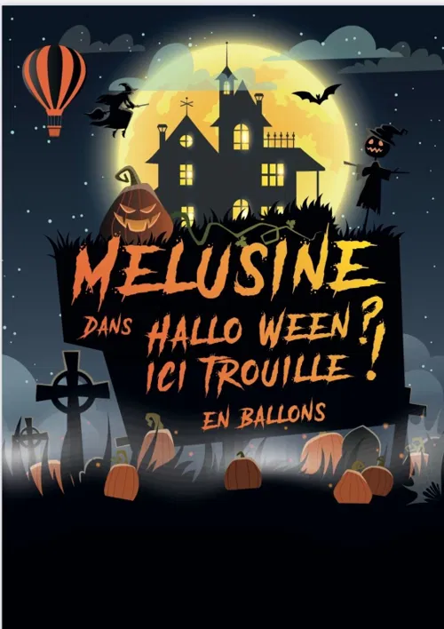 Affiche de Mélusine : Hallo Ween ici trouille