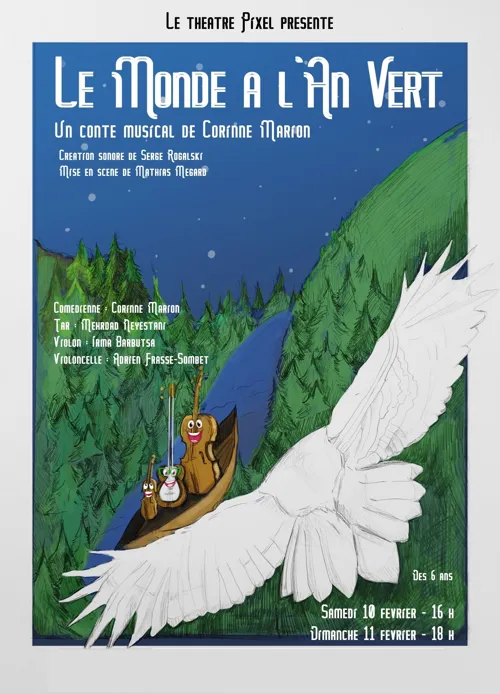 Affiche de Le Monde à l'An Vert