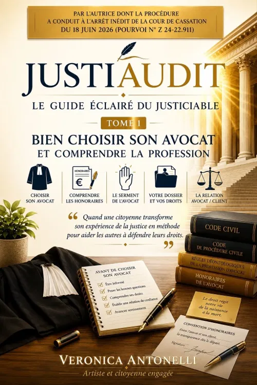 Affiche de Justiaudit : masterclass du justiciable éclairé