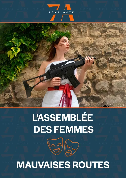 Affiche de Mauvaises routes et L'assemblée des femmes