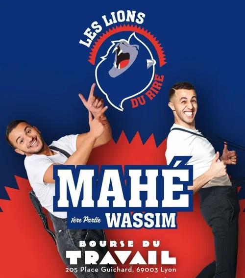 Affiche de Mahé s'installe à Lyon | Festival les lions du rire : 6ème Edition