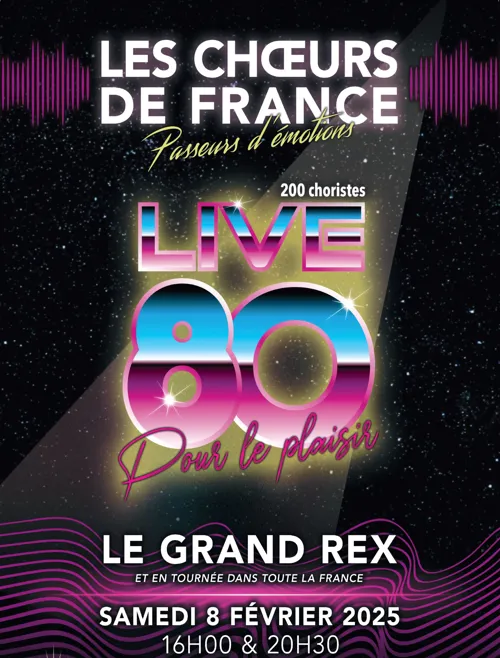 Affiche de Les Choeurs de France : Live 80