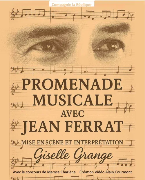 Affiche de Promenade musicale avec Jean Ferrat