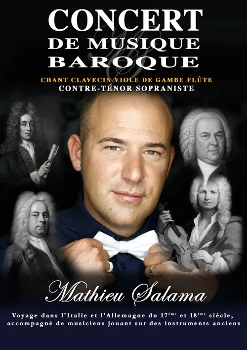 Affiche de Résonances Baroques | Hommage aux castrats