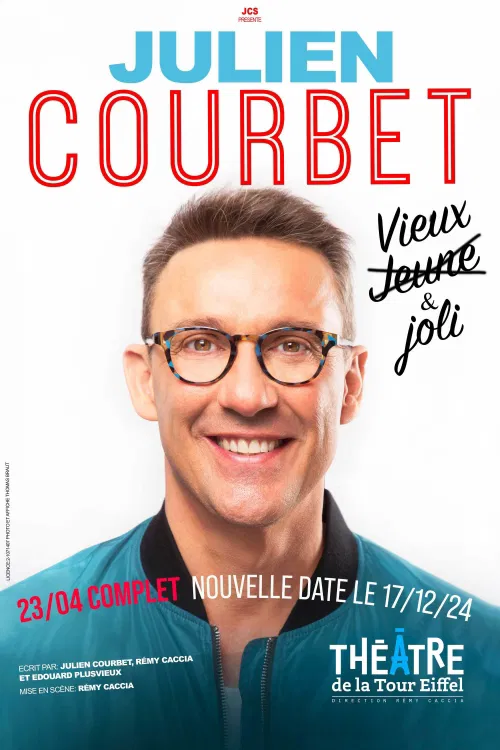 Affiche de Julien Courbet dans Vieux & Joli