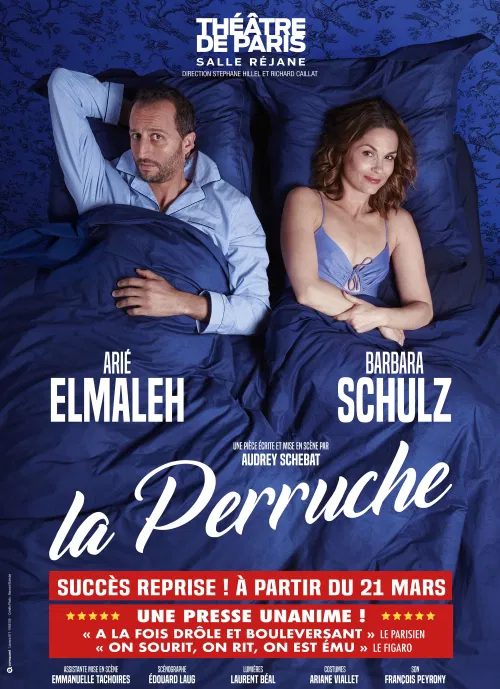 Affiche de La Perruche | avec Barbara Schulz, Arié Elmaleh