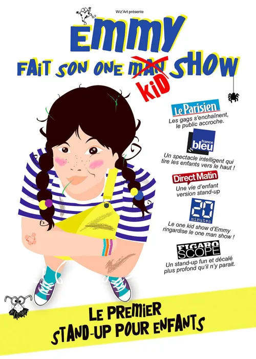 Affiche de Emmy fait son one Kid show