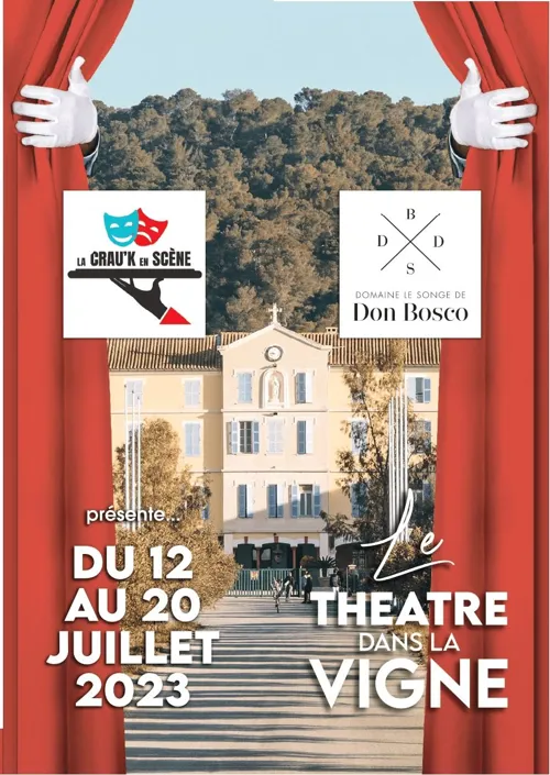 Affiche de Théâtre dans la Vigne