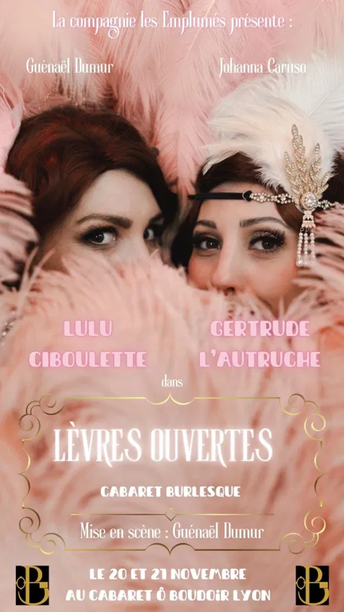 Affiche de Lèvres Ouvertes