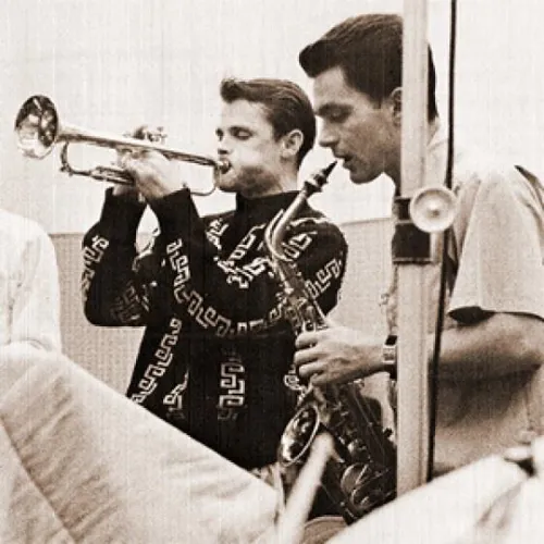 Affiche de Fabien Mary fête Chet Baker & Art Pepper