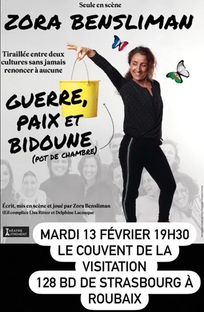 Affiche de Zora Bensliman dans Guerre, Paix et bidoune
