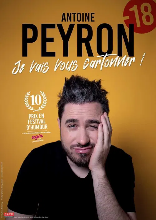 Affiche de Antoine Peyron dans Je vais vous cartonner !