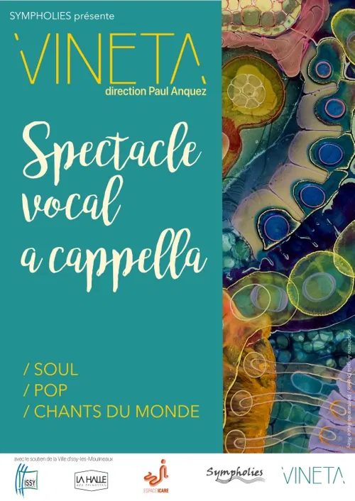 Affiche de Vineta - spectacle vocal a cappella
