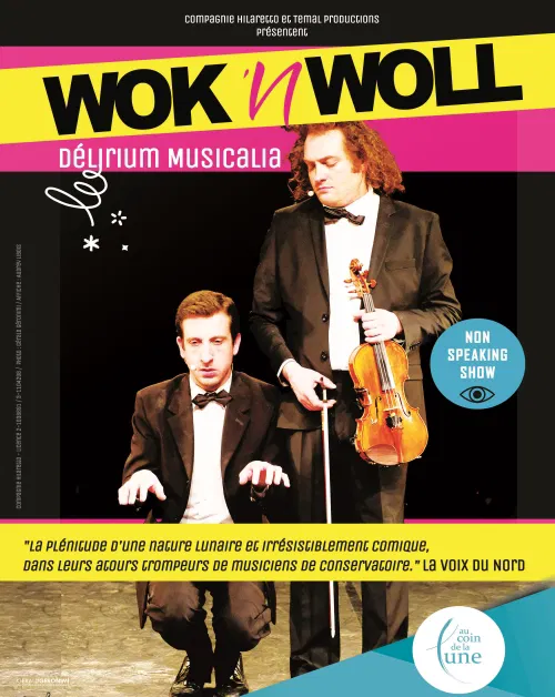 Affiche de Wok and woll Délirium musicalia
