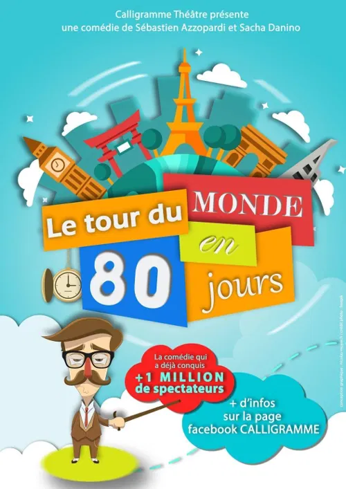 Affiche de Le tour du monde en 80 jours