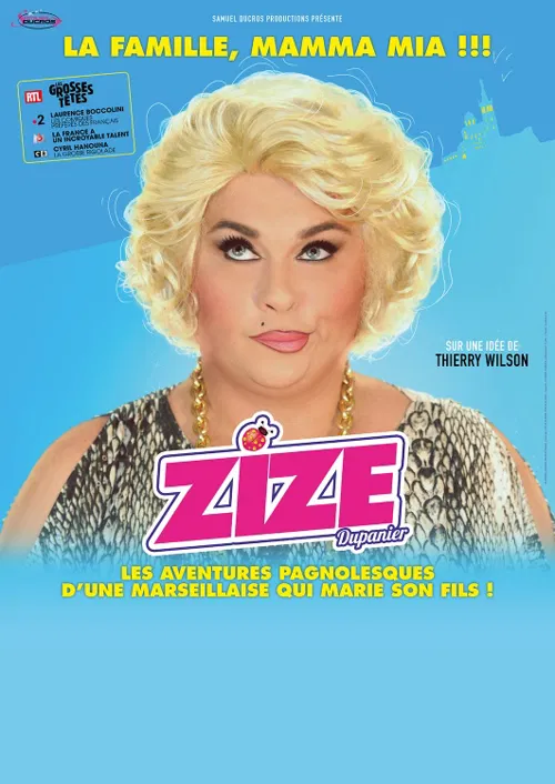 Affiche de Zize dans La Famille Mamma Mia !