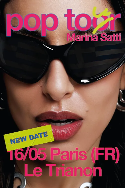 Affiche de Marina Satti au Trianon de Paris