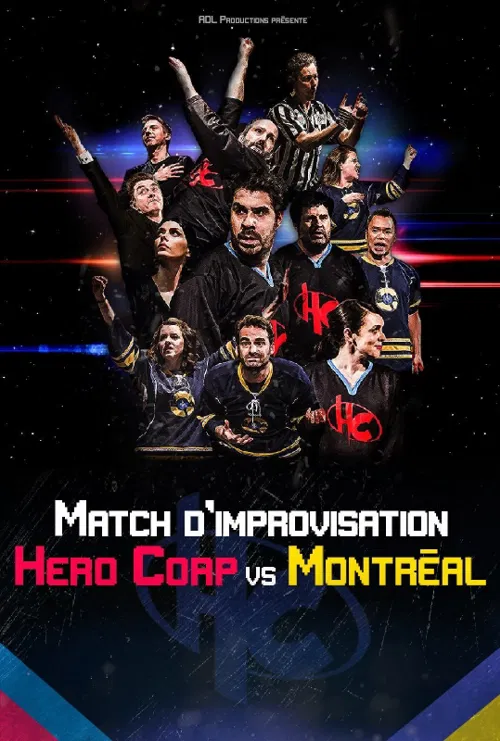 Affiche de Hero Corp vs Montréal