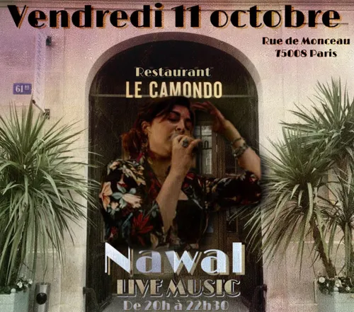 Affiche de Soirée Live Music du Camondo