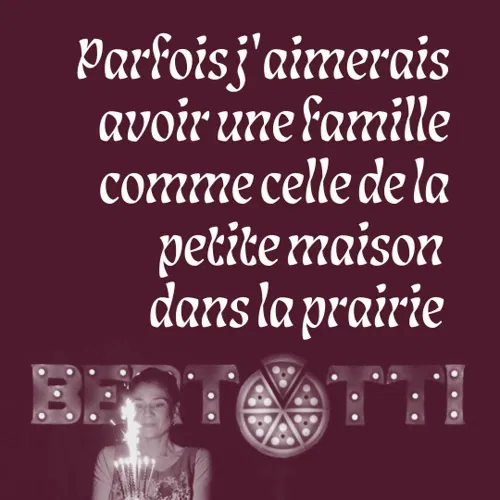 Affiche de Parfois j'aimerais avoir une famille comme celle de la petite maison dans la prairie