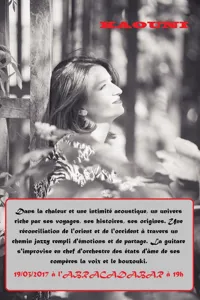 Kaouni en concert - 