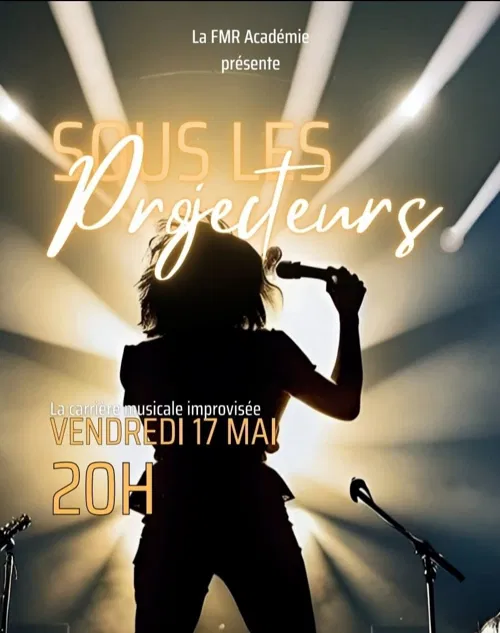 Affiche de Sous les projecteurs
