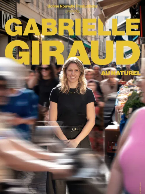 Affiche de Gabrielle Giraud dans Gabrielle au naturel