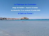 Stage théâtre été : Corse | Juillet - 