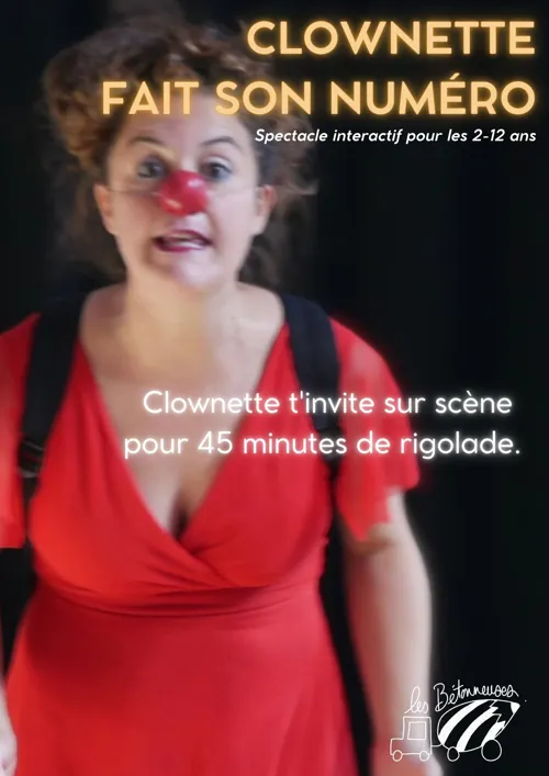 Affiche de Clownette fait son numéro